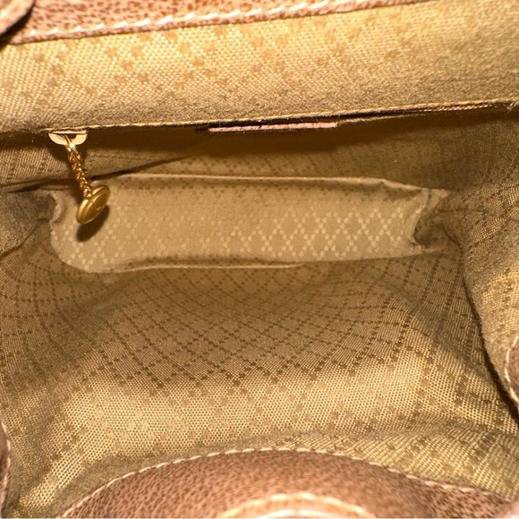 Authentic Gucci Mini Suede Bamboo Backpack - Picture 15 of 16